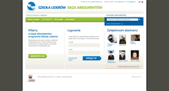 Desktop Screenshot of baza.szkola-liderow.pl